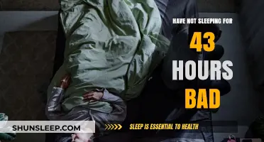 Sleepless Nights: The Effects of 43 Hours Without Rest
