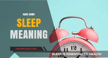 Sleep: The Meaning Behind the Metaphor