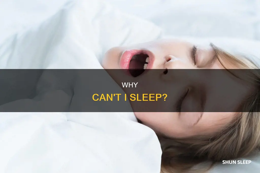 have trouble sleeping meaning