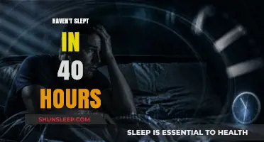 Sleepless Nights: The Effects of 40 Hours Without Rest