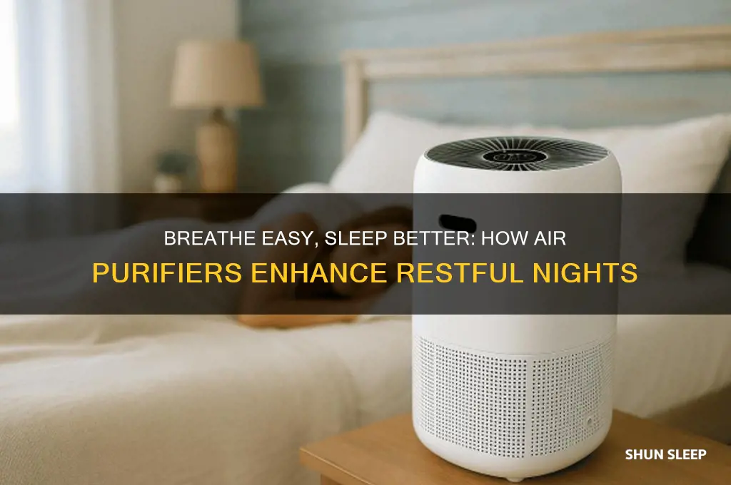 how an air purifier helps me sleep