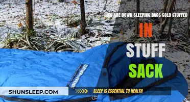 Why Down Sleeping Bags Are Sold Stuffed in Sacks