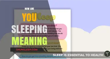 Understanding "How Are You Sleeping?