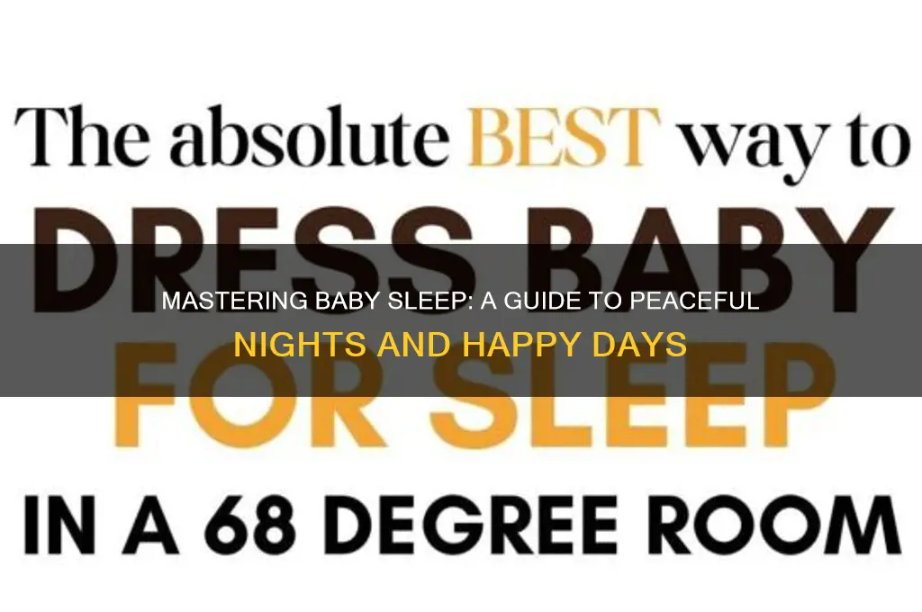 how babies sleep book