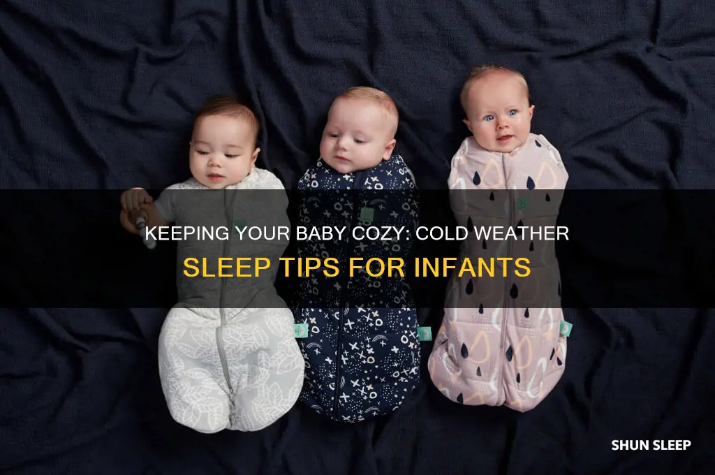how babies sleep when cold