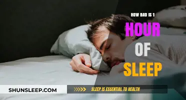 Sleepless Nights: The Surprising Impact of Just One Hour of Rest