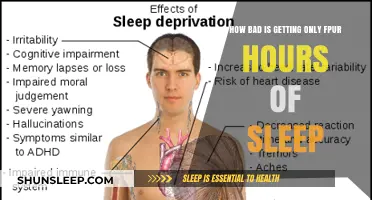 Sleepless Nights: The Surprising Impact of Just Four Hours of Rest