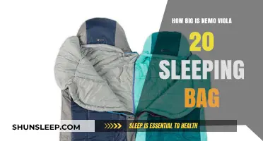 Viola 20 Sleeping Bag: How Big is Nemo?