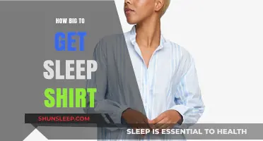 Choosing the Perfect Sleep Shirt Size for Ultimate Comfort
