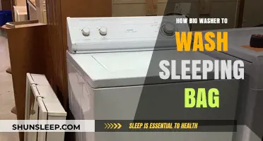 Washing Sleeping Bags: Picking the Right Washer Size
