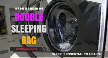 Washing Double Sleeping Bags: Picking the Right Washer Size