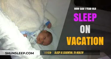 A Guide to 1-Year-Old's Sleep on Vacation