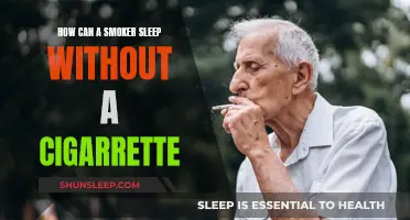 Kicking the Habit: Sleeping Without Cigarettes