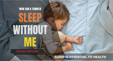Strategies for toddlers to sleep independently without parents