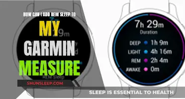 Increasing REM Sleep: Garmin Measurement Techniques