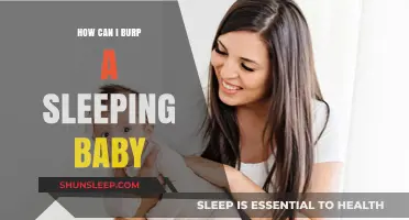 Gentle Techniques to Burp Your Sleeping Baby Without Waking Them