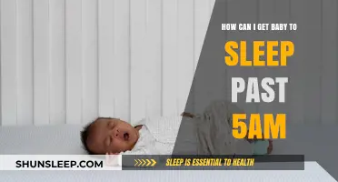 Helping Baby Sleep Longer: Tips to Extend Morning Wake-Up Time