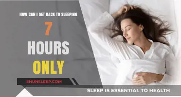 Reclaiming Rest: Strategies to Reset Your Sleep to 7 Hours