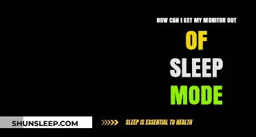 Quick Fix: Waking Up Your Monitor from Sleep Mode Easily