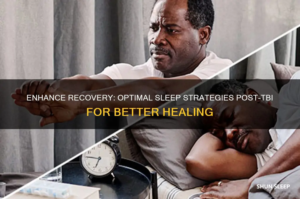 how can i get the best sleep after tbi