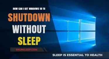 Prevent Sleep Mode: How to Properly Shutdown Windows 10