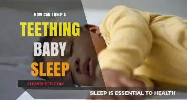 Soothing Teething Pain: Tips to Help Your Baby Sleep Peacefully