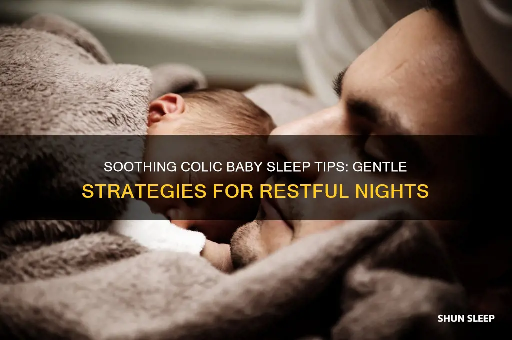 how can i help my colic baby sleep