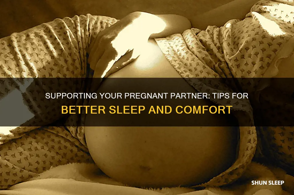 how can i help my pregnant wife sleep