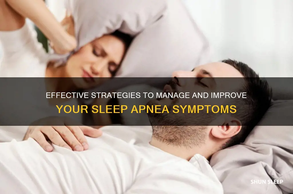 how can i help my sleep apnea