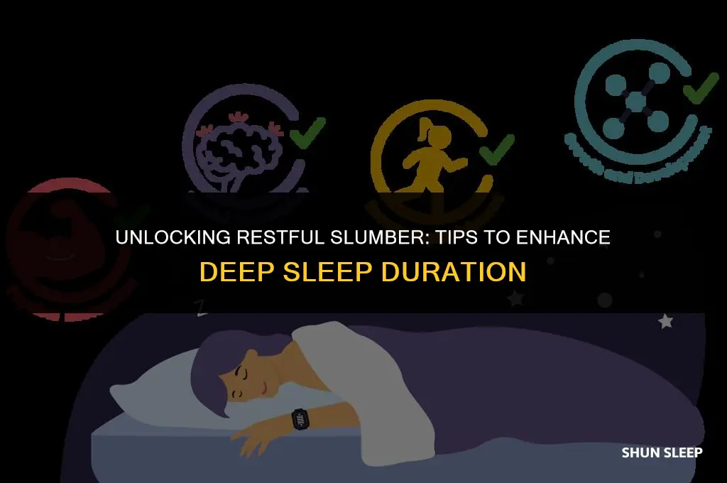 how can i increase my deep sleep hours