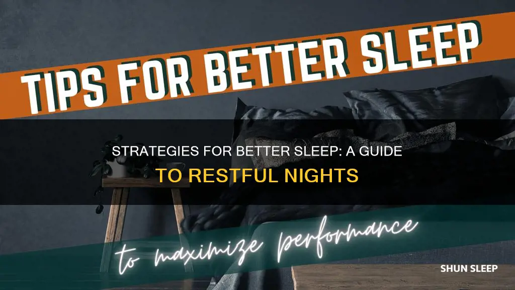 how can i learn to sleep better
