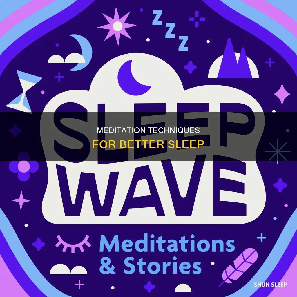 how can i meditate to sleep better