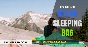Mending Your Nylon Sleeping Bag: A Quick Guide