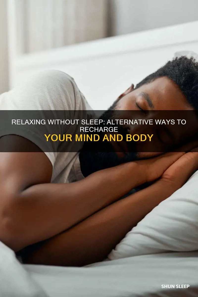 how can i rest without sleeping