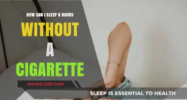 Achieving Restful Sleep: Strategies for Quitting Cigarettes Before Bed