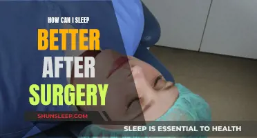Post-Surgery Sleep: Tips for Restful Nights