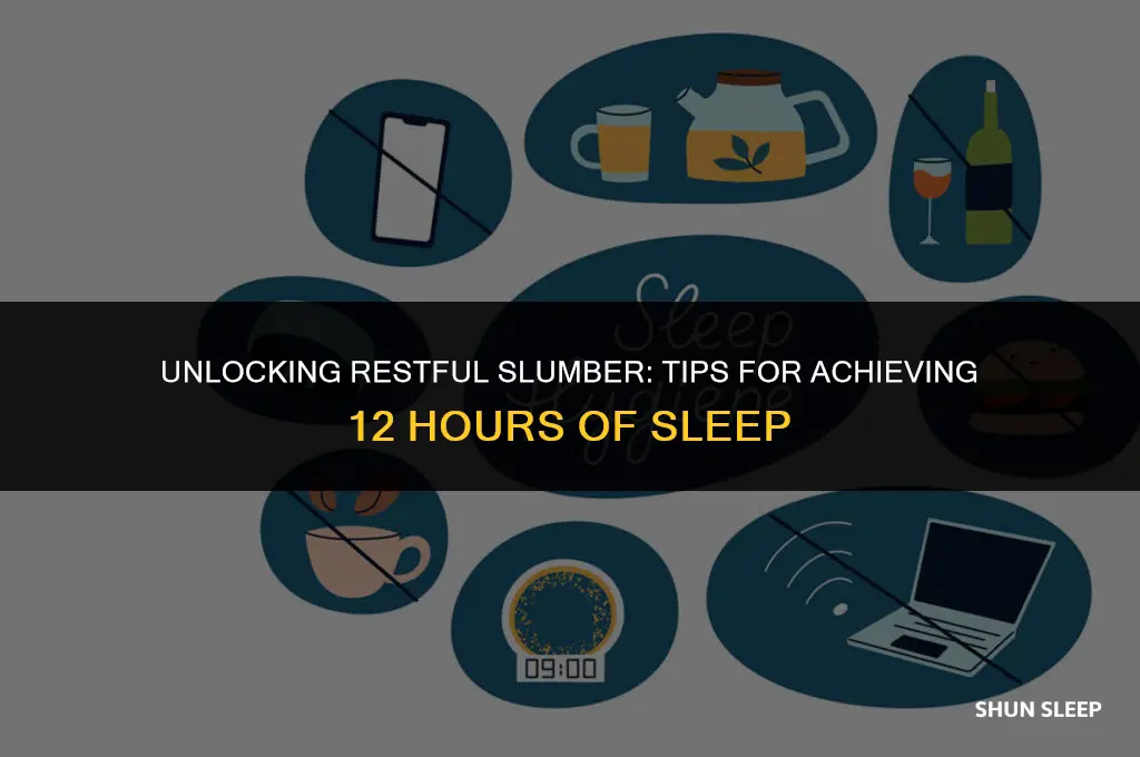 how can i sleep for 12 hours