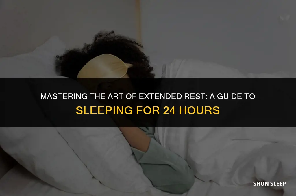 how can i sleep for 24 hours
