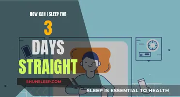 Sleep Solutions: 3 Days of Restful Slumber