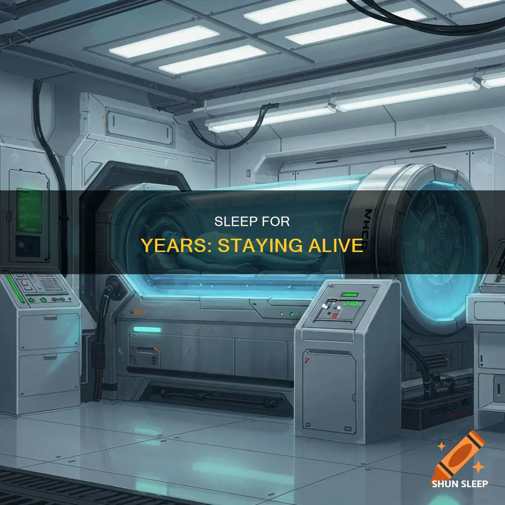 how can i sleep for 5 years without dying