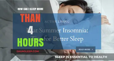 Unlocking Restful Nights: Tips to Extend Your Sleep Beyond 4 Hours