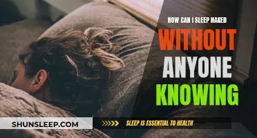 Concealing Your Naked Sleep Habit from Others