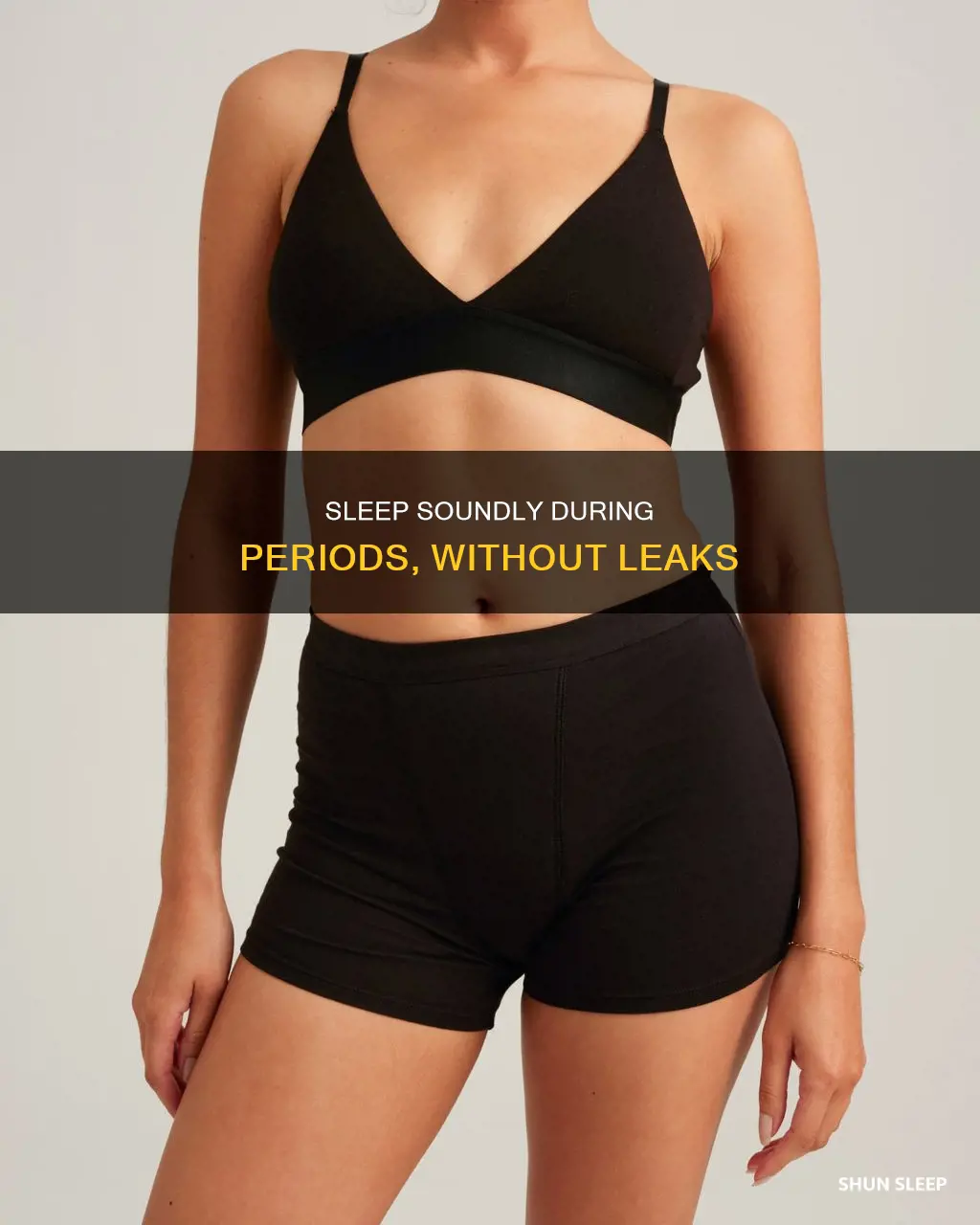 how can i sleep on my period without leaking