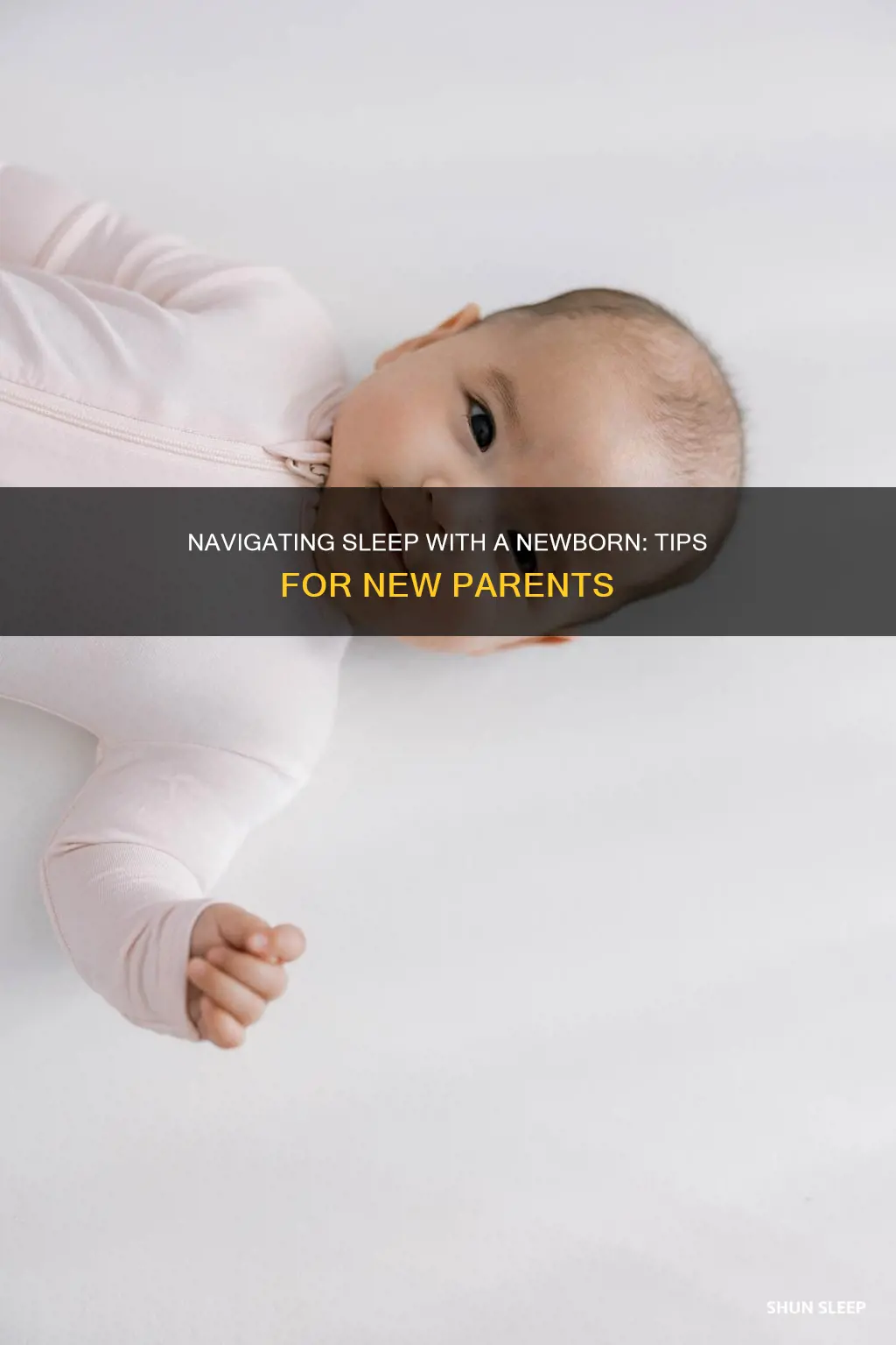 how can i sleep with a newborn