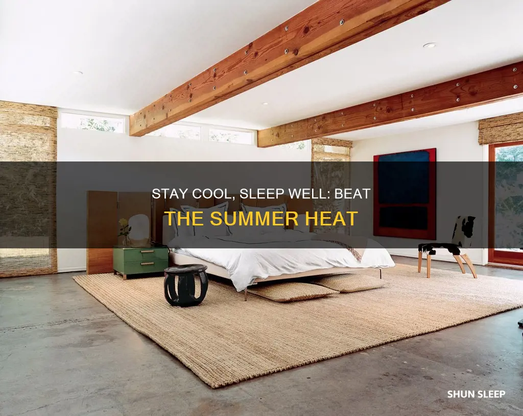 how can i sleep without ac in summer