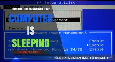 TeamViewer Tips: Wake Up Your Sleeping Computer