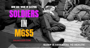 Waking Up Soldiers: Strategies for Success in MGS5