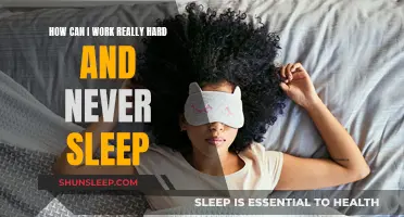 Hard Work, No Sleep: Strategies for Success