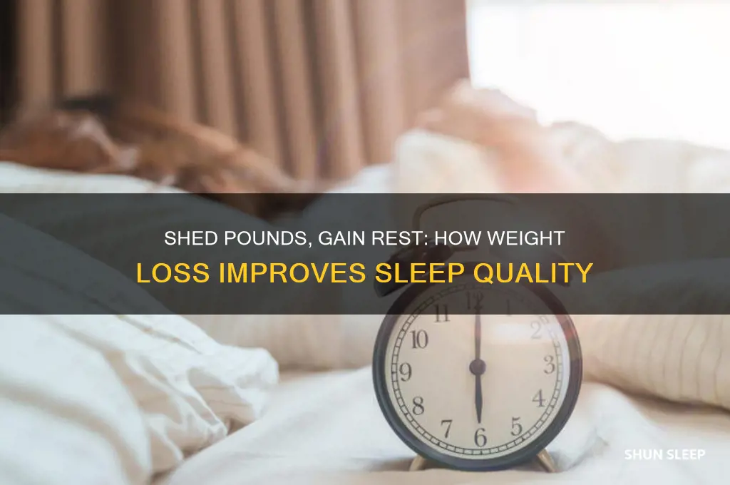 how can losing weight help me sleep