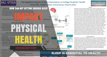 Sleep Deprivation's Physical Toll: Uncovering the Health Consequences of Insufficient Rest